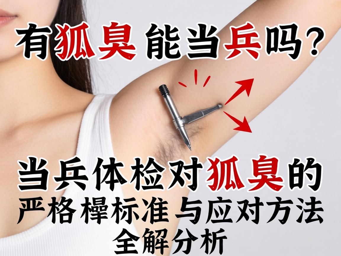 有狐臭能当兵吗？当兵体检对狐臭的严格标准与应对方法全解析