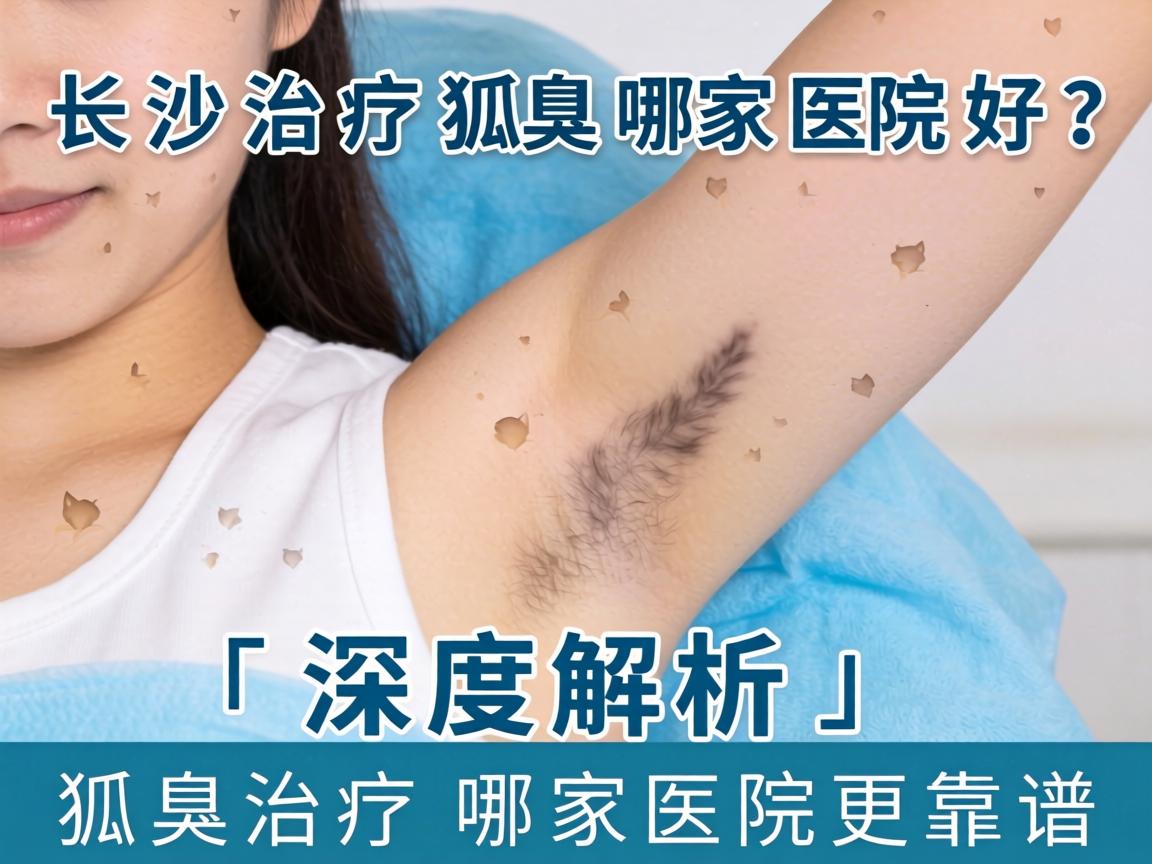 长沙治疗狐臭哪家医院好？深度解析狐臭治疗哪家医院更靠谱