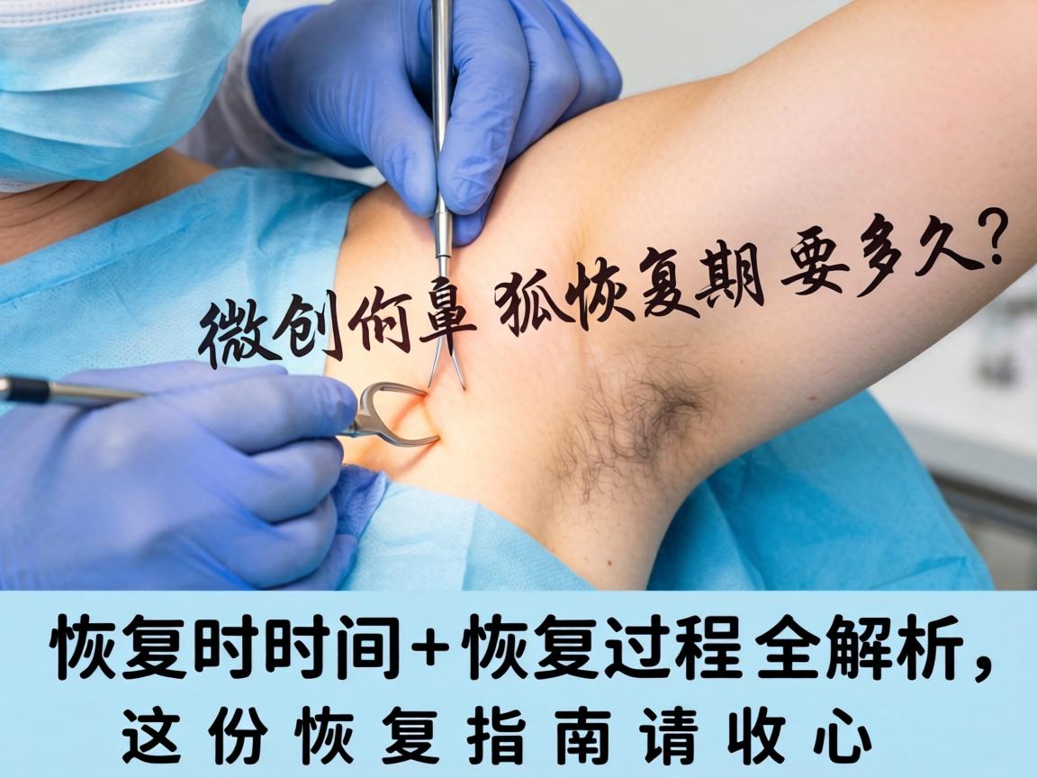 微创狐臭手术恢复期要多久？恢复时间+恢复过程全解析，这份恢复指南请收好