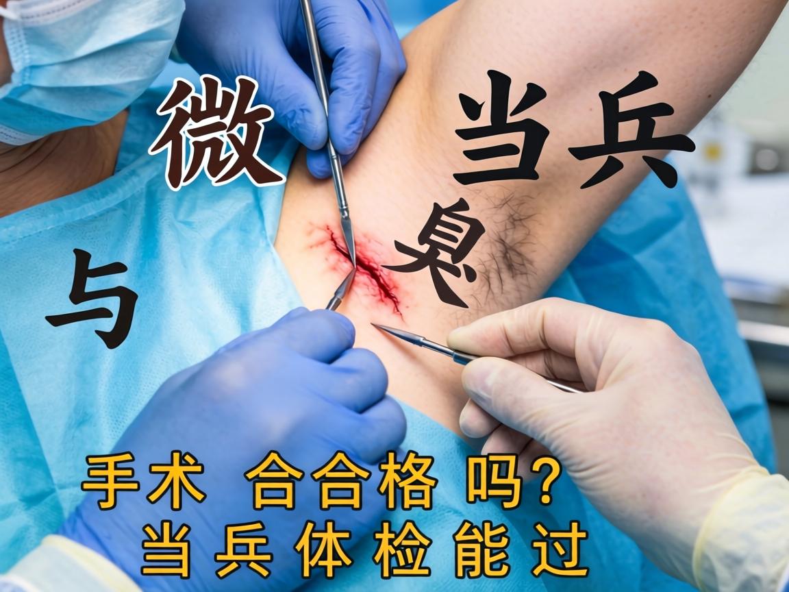 狐臭微创手术与当兵，手术合格吗？当兵体检能过吗？