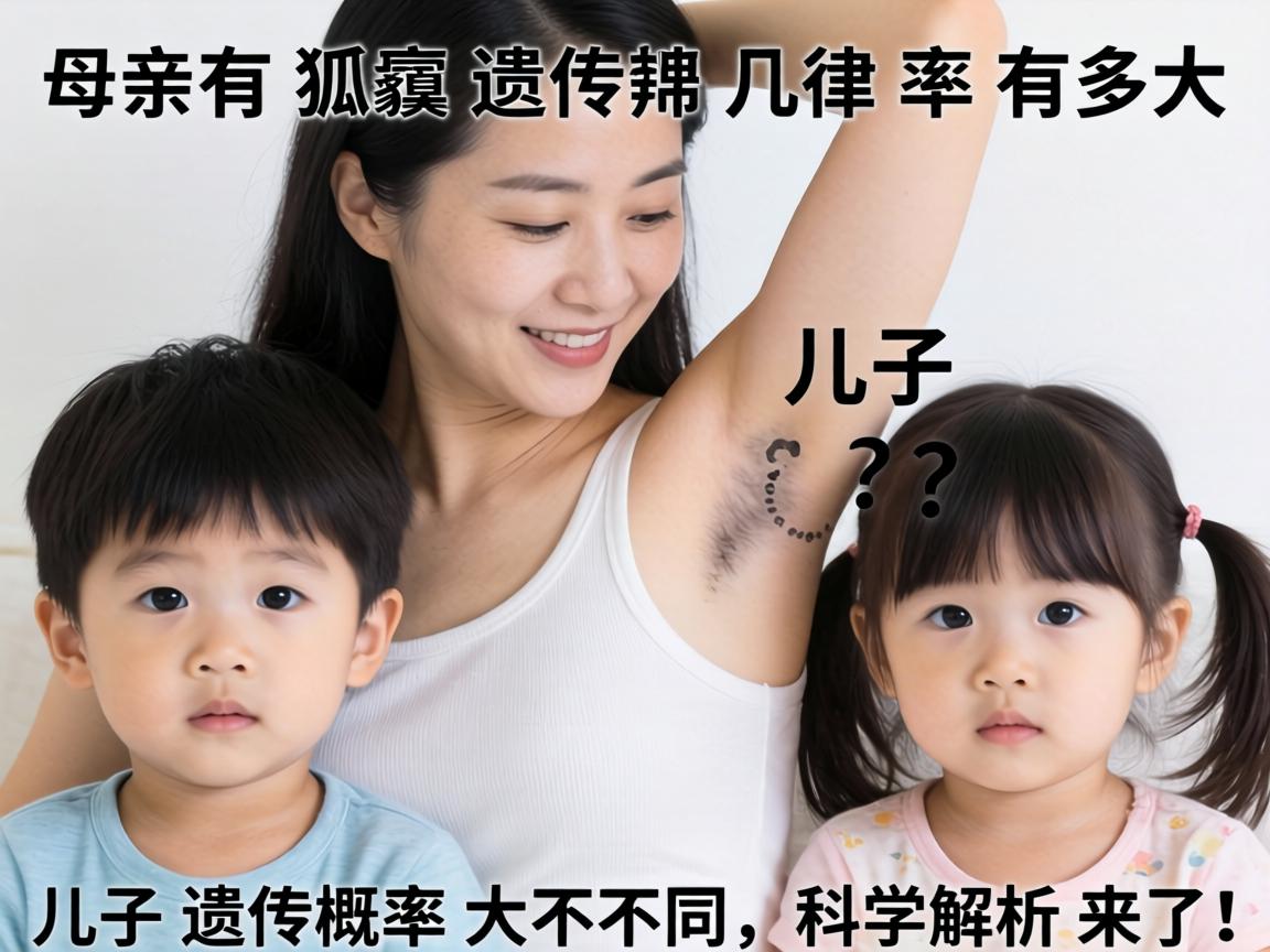 母亲有狐臭遗传几率有多大？儿子女儿遗传概率大不同，科学解析来了！
