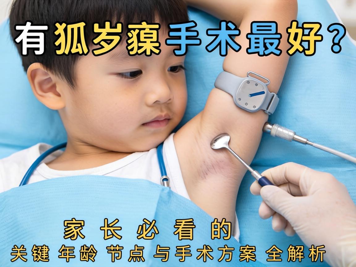小孩有狐臭几岁手术最好？家长必看的关键年龄节点与手术方案全解析