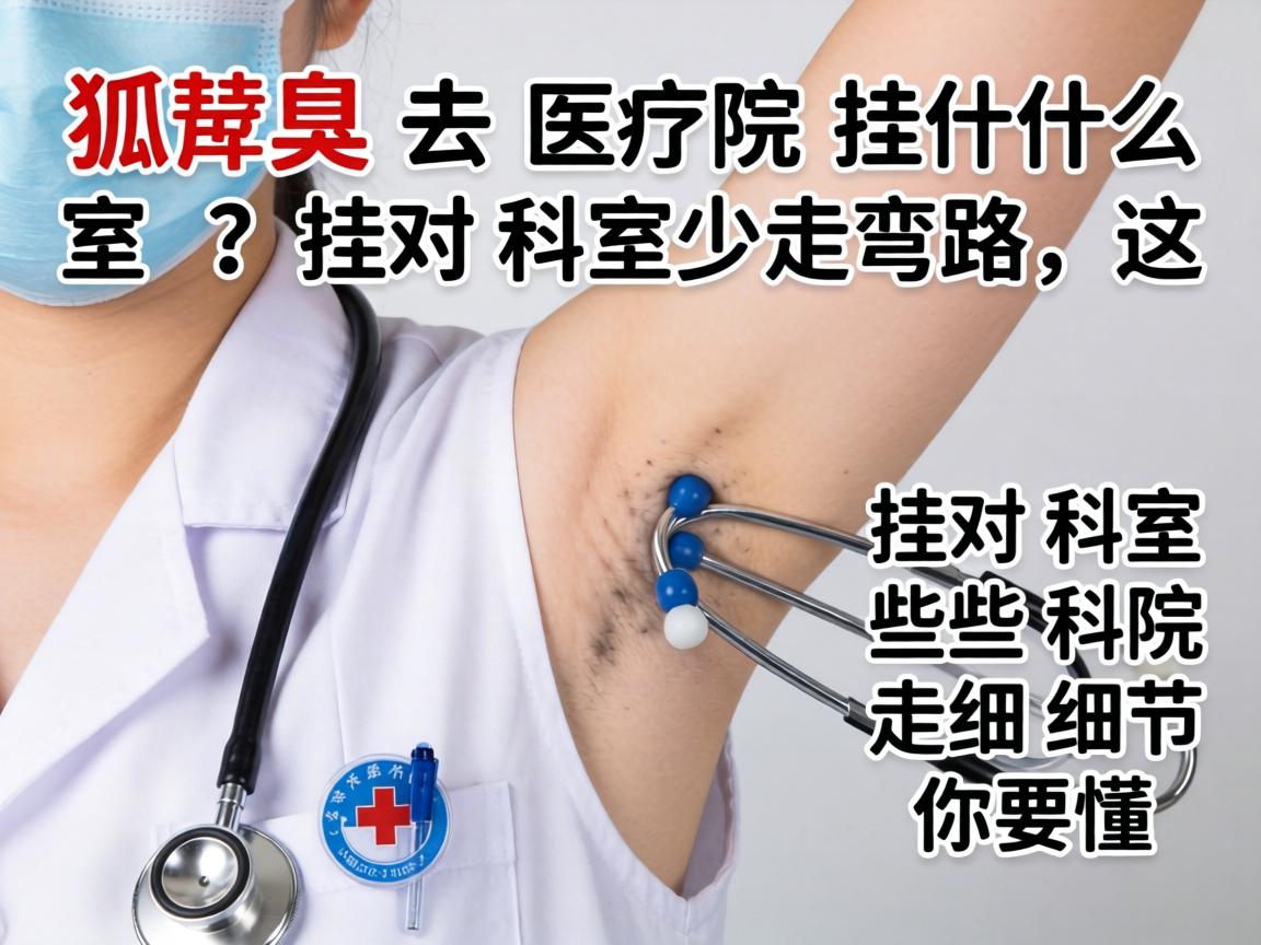 狐臭去医院挂什么科室？挂对科室少走弯路，这些科室细节你要懂