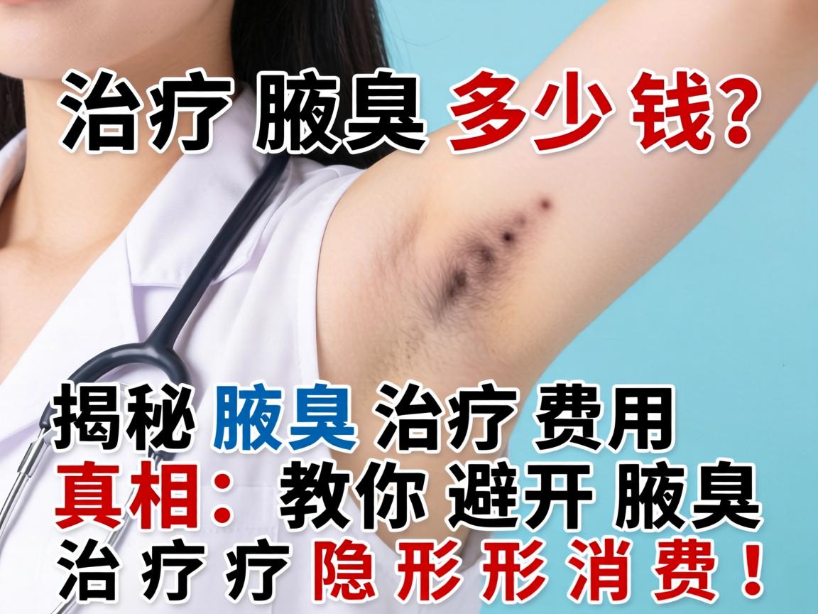 治疗腋臭多少钱？揭秘腋臭治疗费用真相，教你避开腋臭治疗隐形消费！