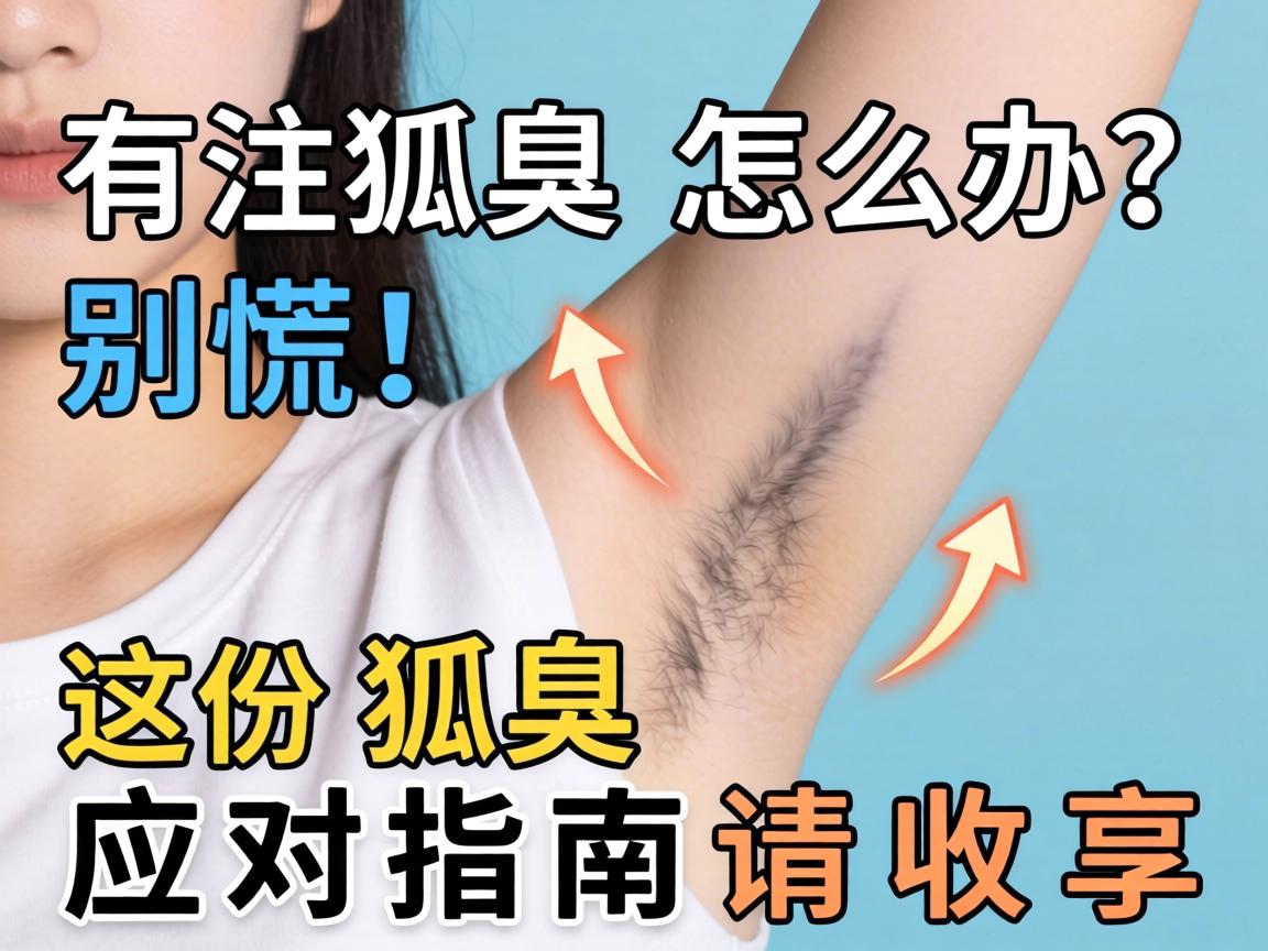 有狐臭怎么办？别慌！这份狐臭应对指南请收好