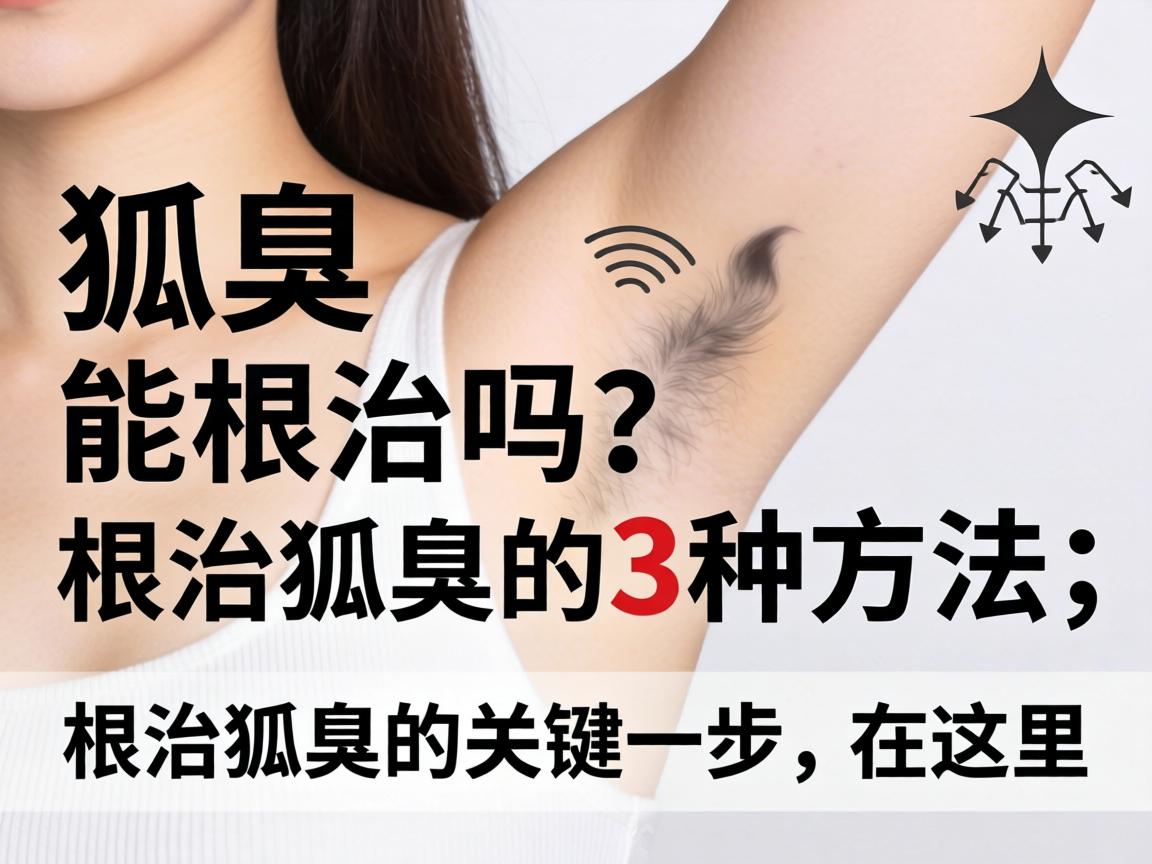 狐臭能根治吗？根治狐臭的3种方法，根治狐臭的关键一步在这里