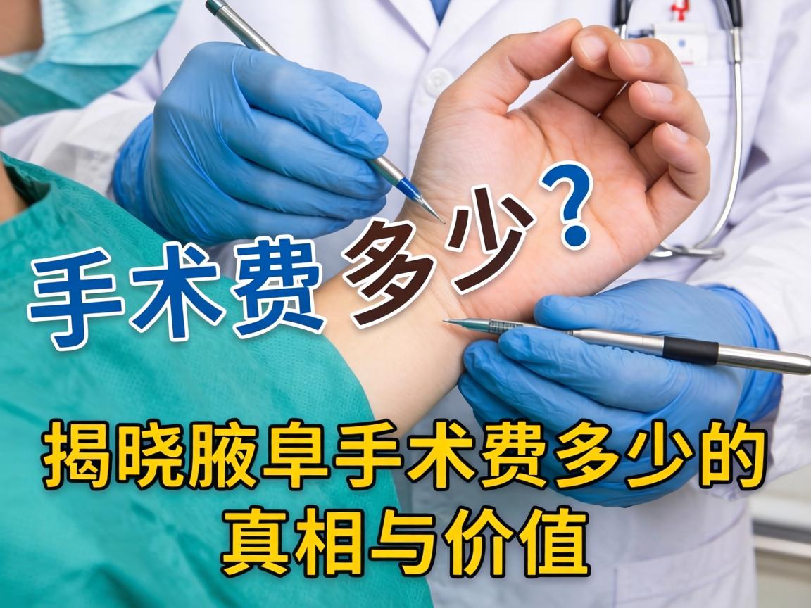腋臭手术费多少？揭晓腋臭手术费多少的真相与价值