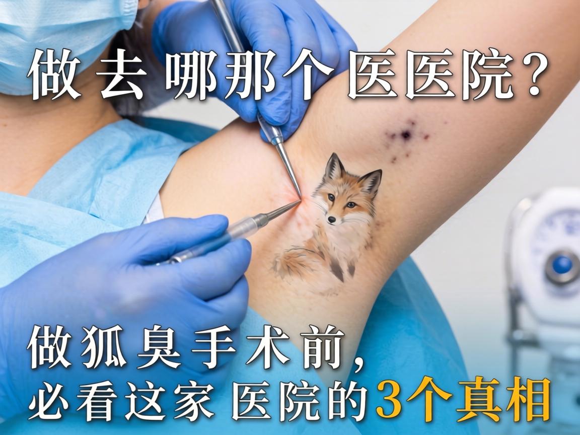 做狐臭手术去哪个医院？做狐臭手术前，必看这家医院的3个真相