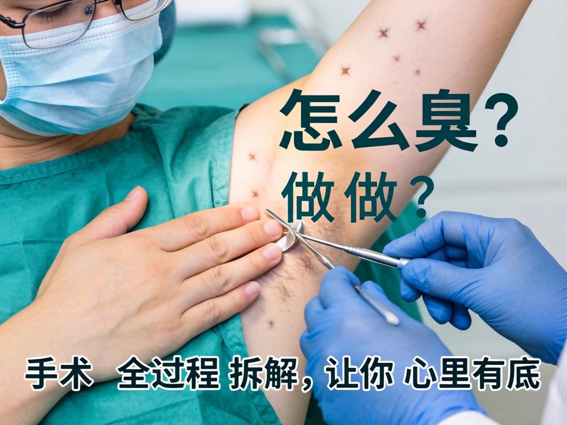 腋臭手术怎么做？手术全过程拆解，让你心里有底