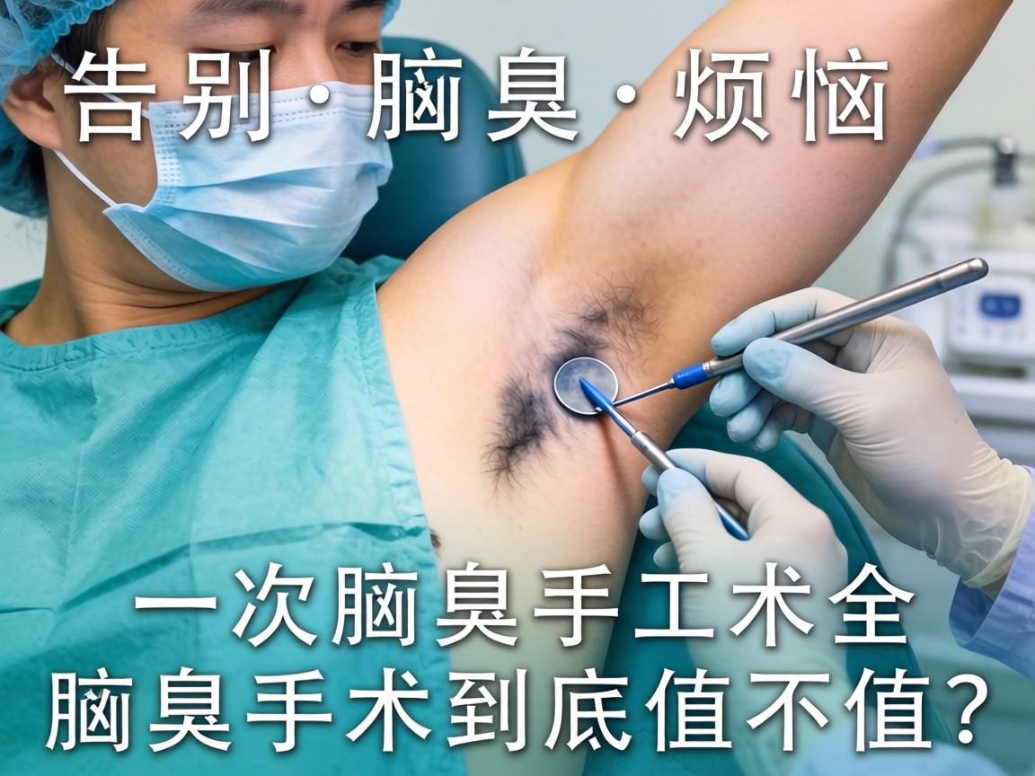 告别腋臭烦恼，一次腋臭手术全过程解析，腋臭手术到底值不值？
