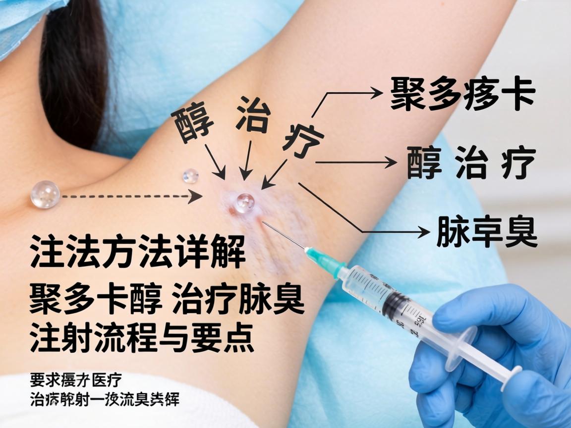 聚多卡醇治疗腋臭，注射方法详解，聚多卡醇治疗腋臭的注射流程与要点