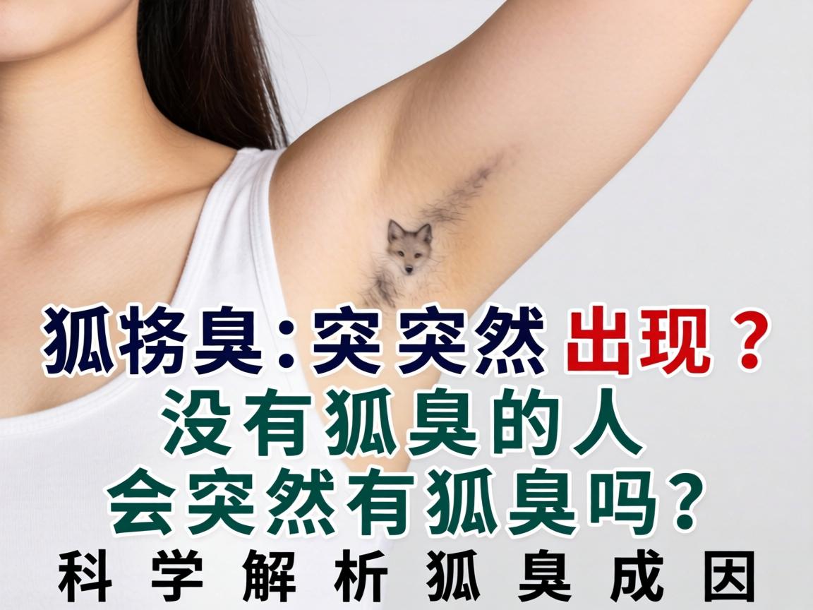狐臭突然出现？没有狐臭的人会突然有狐臭吗？科学解析狐臭成因