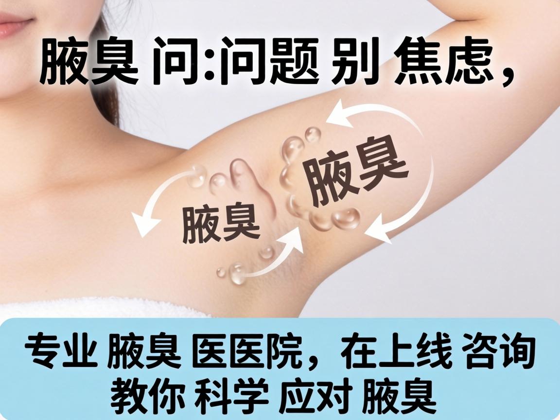 腋臭问题别焦虑，专业腋臭医院在线咨询教你科学应对腋臭