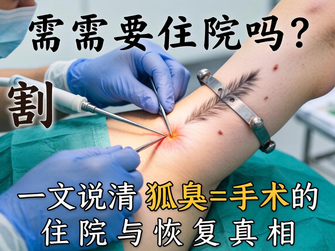 割狐臭手术需要住院吗？一文说清狐臭手术的住院与恢复真相