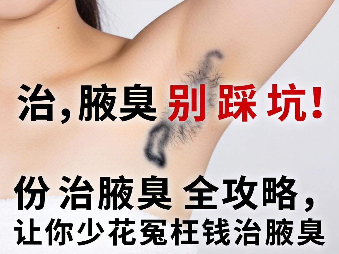 治腋臭别踩坑！这份治腋臭全攻略，让你少花冤枉钱治腋臭
