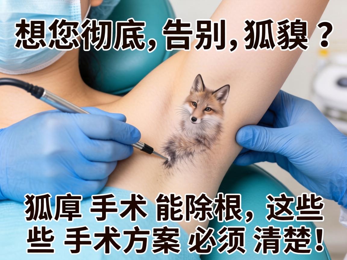 想彻底告别狐臭？狐臭手术能除根，这些手术方案必须清楚！