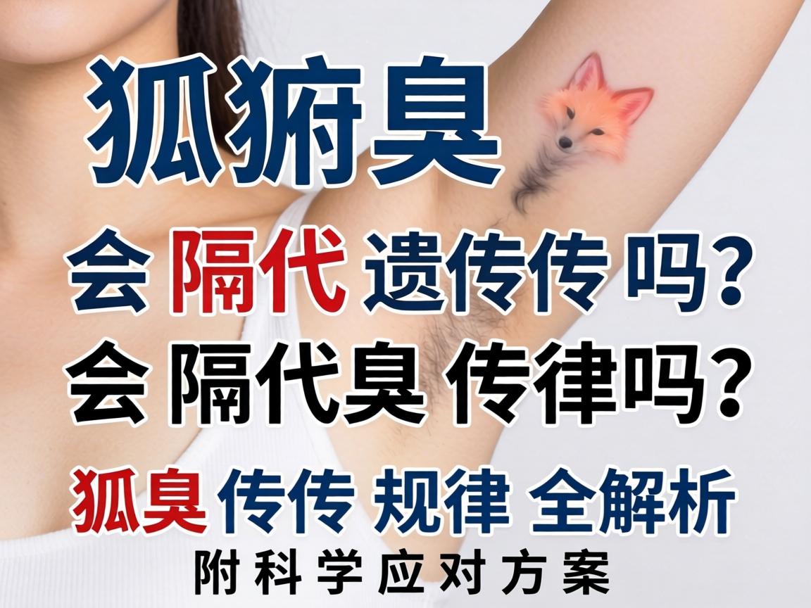 狐臭会隔代遗传吗？狐臭遗传规律全解析，附科学应对方案