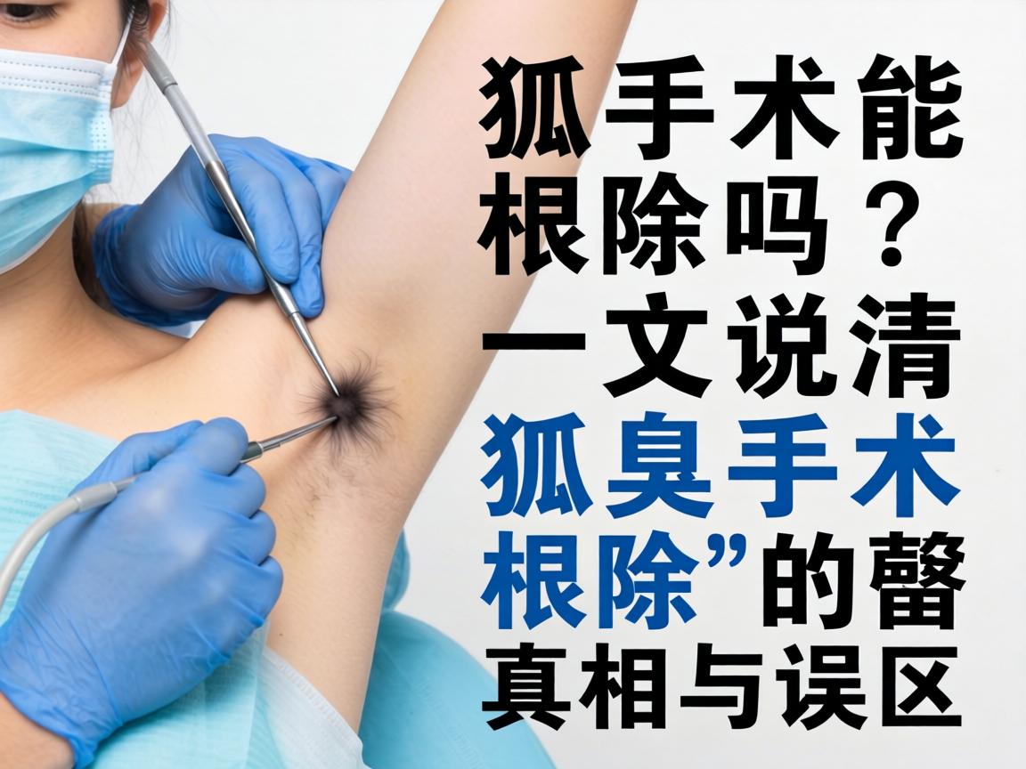狐臭手术能根除吗？一文说清狐臭手术根除的真相与误区