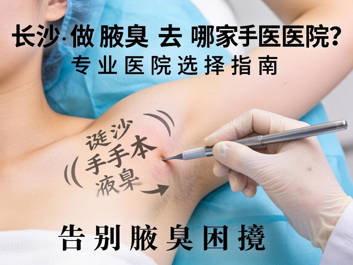 长沙做腋臭手术去哪家医院？专业医院选择指南，告别腋臭困扰