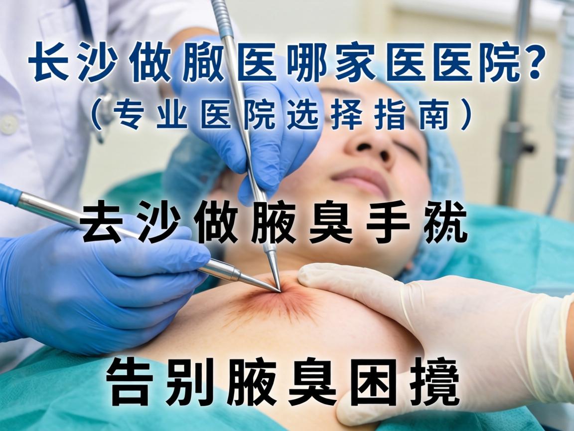 长沙做腋臭手术去哪家医院？专业医院选择指南，告别腋臭困扰