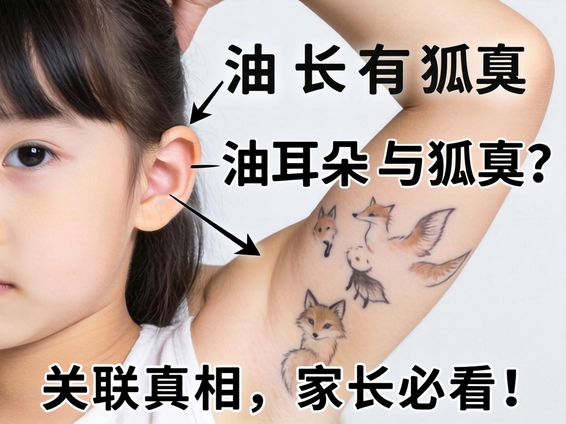 小孩油耳朵与长大后有狐臭？油耳朵与狐臭的关联真相，家长必看！