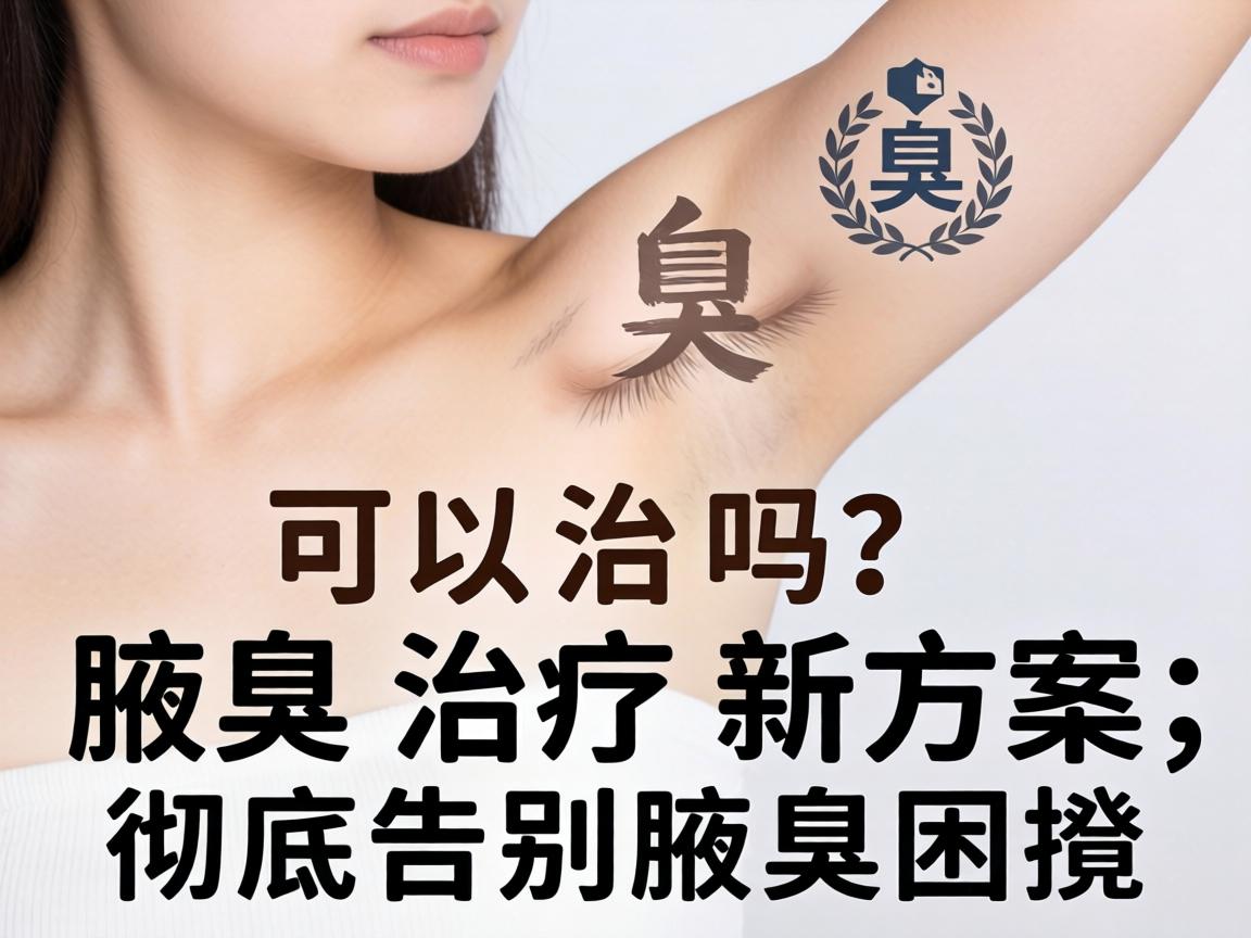 腋臭可以治吗？腋臭治疗新方案，彻底告别腋臭困扰
