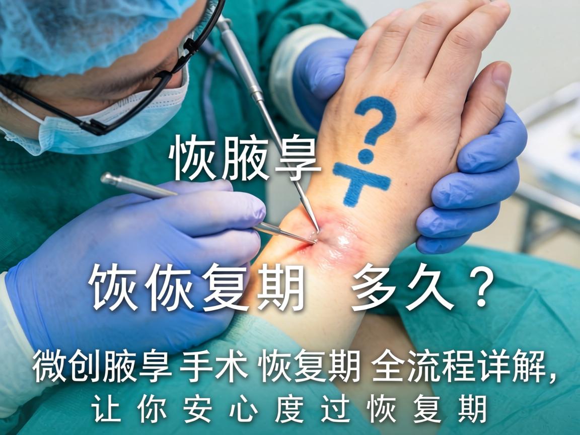 腋臭手术恢复期多久？微创腋臭手术恢复期全流程详解，让你安心度过恢复期