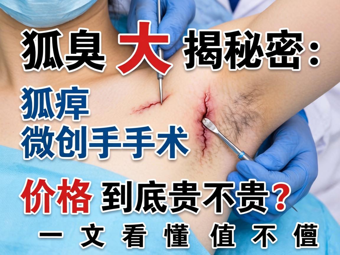 狐臭微创手术价格大揭秘，狐臭微创手术价格到底贵不贵？一文看懂值不值
