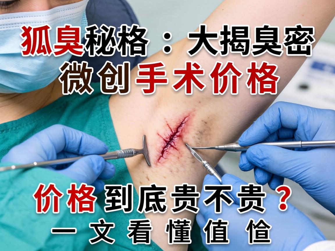 狐臭微创手术价格大揭秘，狐臭微创手术价格到底贵不贵？一文看懂值不值