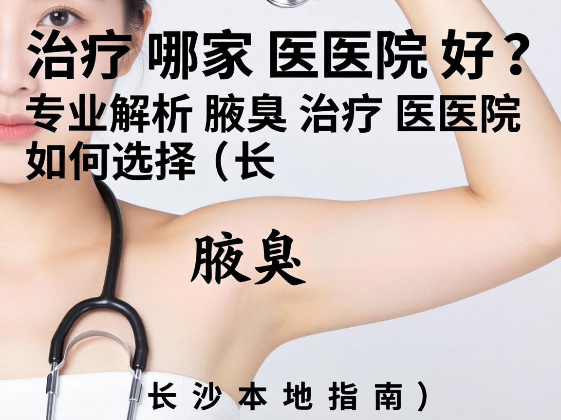 腋臭治疗哪家医院好？专业解析腋臭治疗医院如何选择（长沙本地指南）
