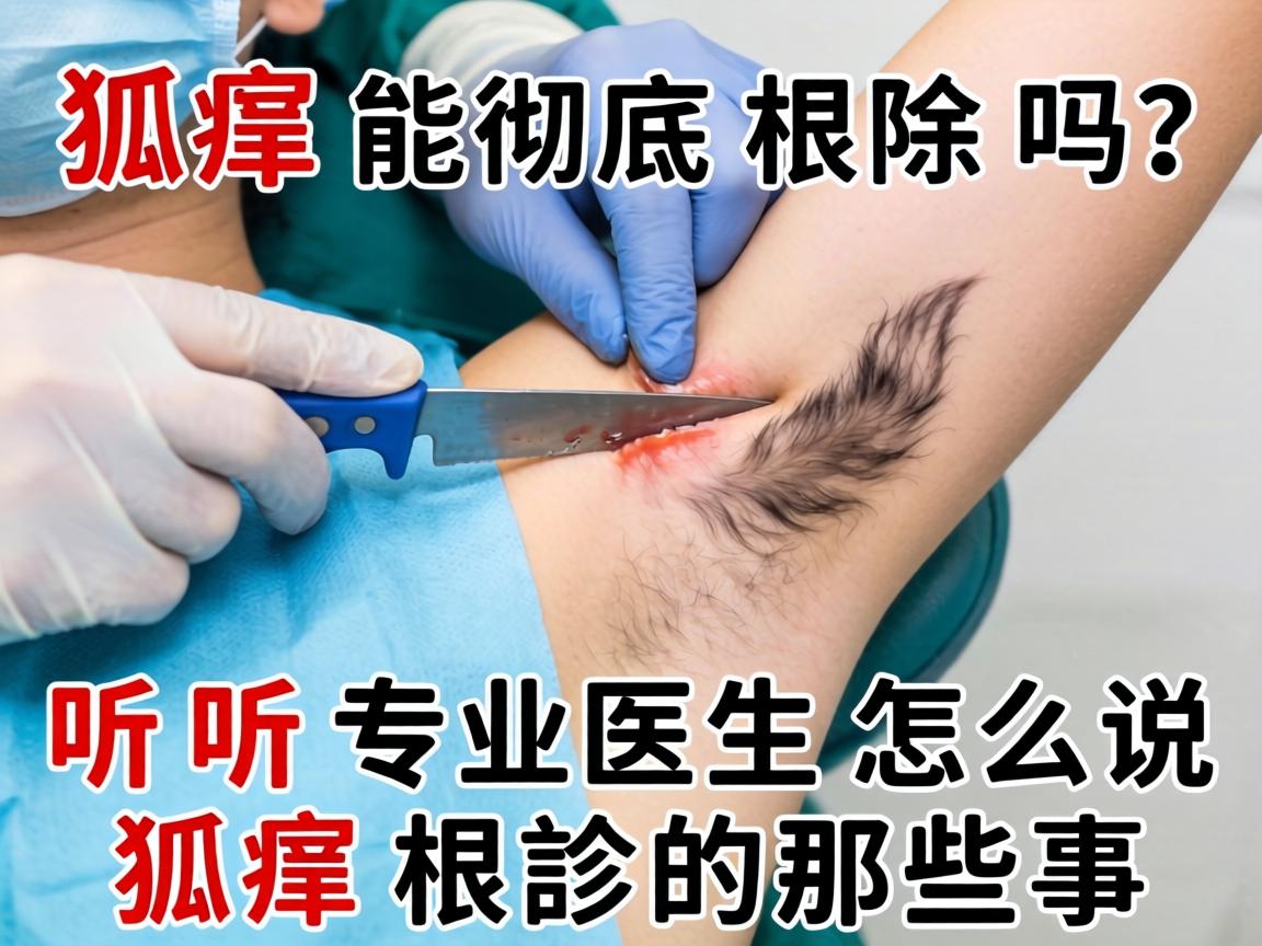手术切除狐臭能彻底根除吗？听听专业医生怎么说狐臭根治的那些事