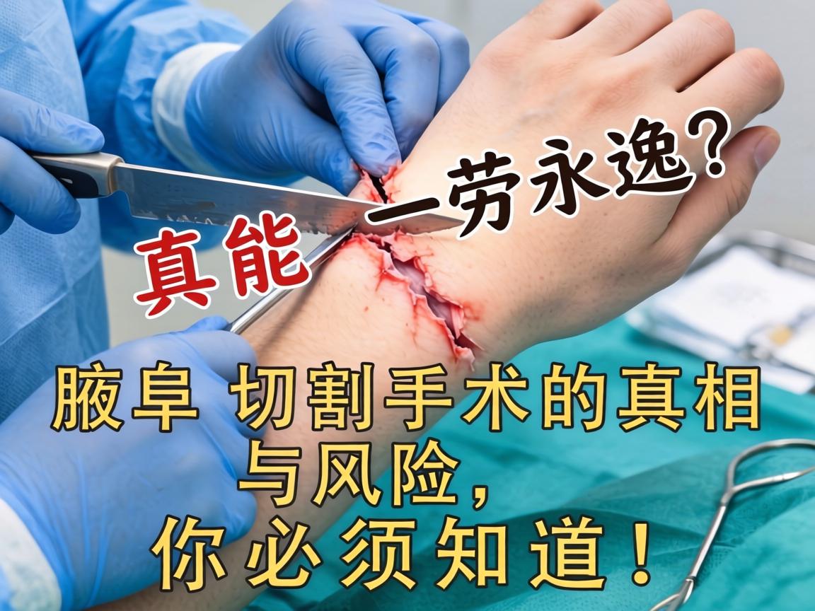 腋臭切割手术真能一劳永逸？腋臭切割手术的真相与风险，你必须知道！