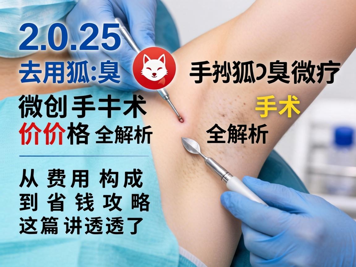 2025去狐臭微创手术价格全解析，从费用构成到省钱攻略，这篇讲透了