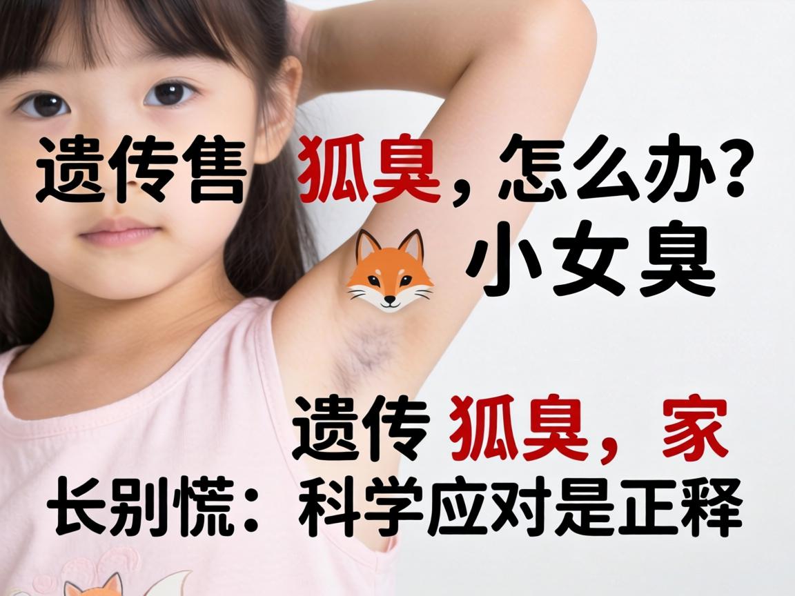 遗传狐臭怎么办？小女孩遗传狐臭，家长别慌，科学应对是正解