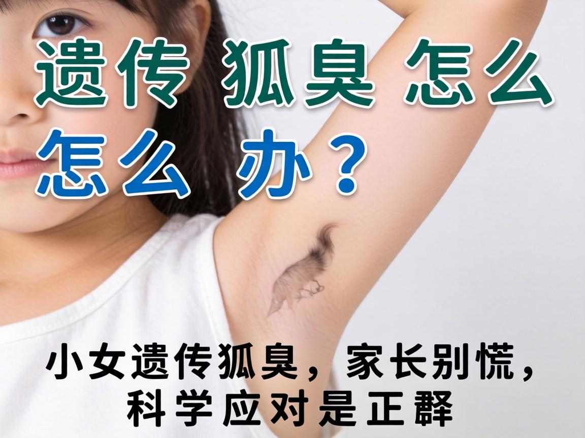 遗传狐臭怎么办？小女孩遗传狐臭，家长别慌，科学应对是正解