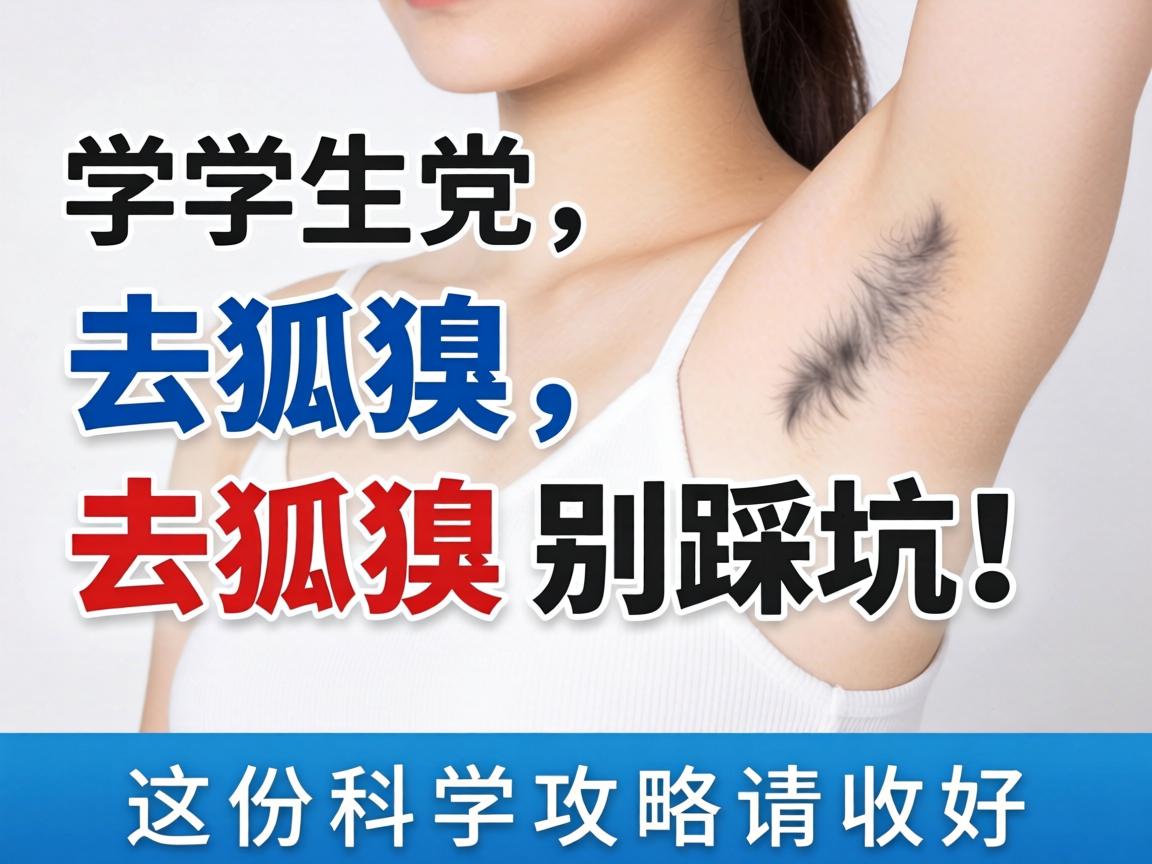 学生党去狐臭，去狐臭别踩坑！这份科学攻略请收好