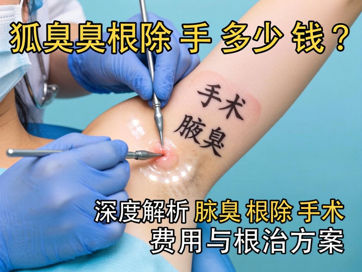 狐臭根除手术多少钱？深度解析腋臭根除手术费用与根治方案