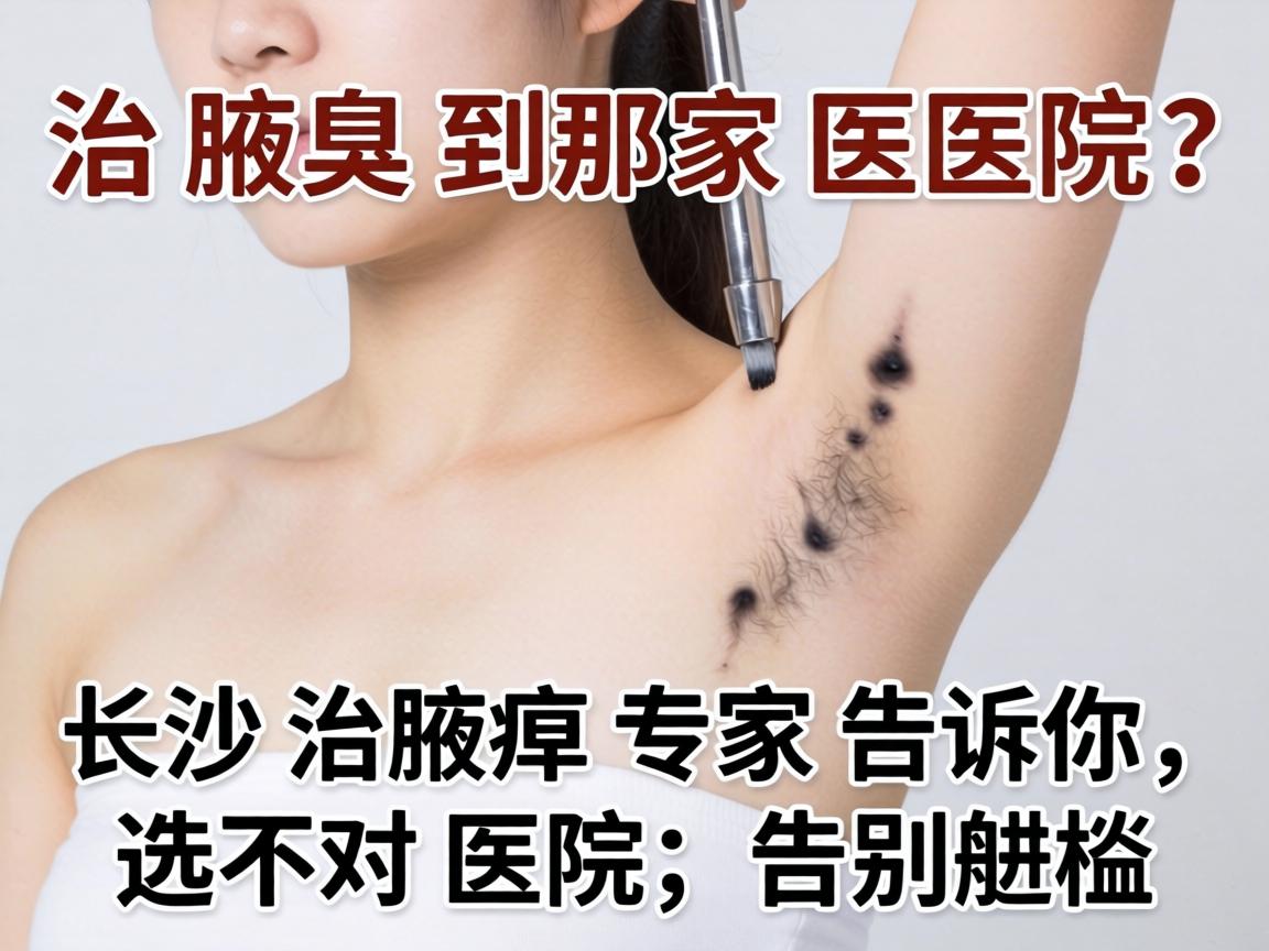 治腋臭到那家医院？长沙治腋臭专家告诉你，选对医院，告别尴尬