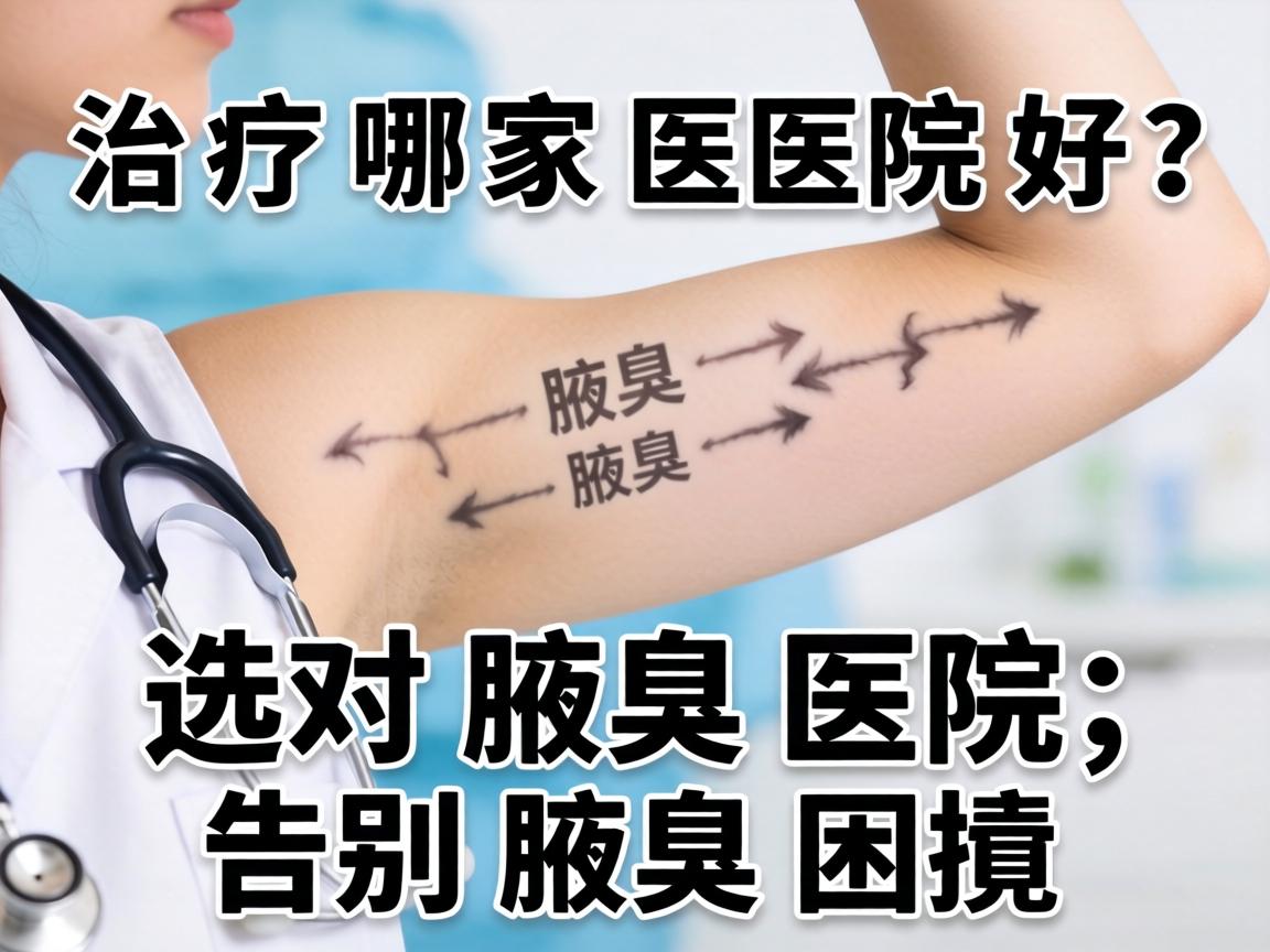 腋臭治疗哪家医院好？选对腋臭医院，告别腋臭困扰
