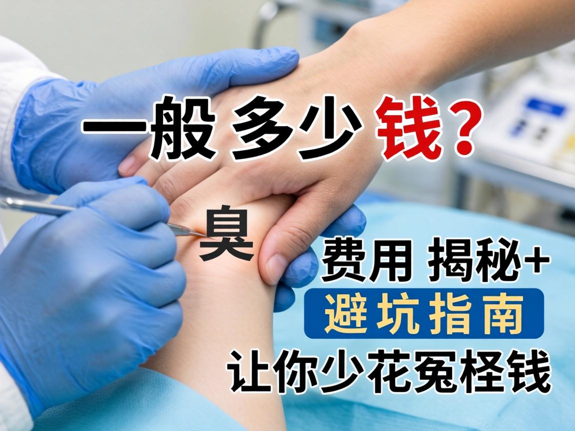 腋臭手术一般多少钱？费用揭秘+避坑指南，让你少花冤枉钱