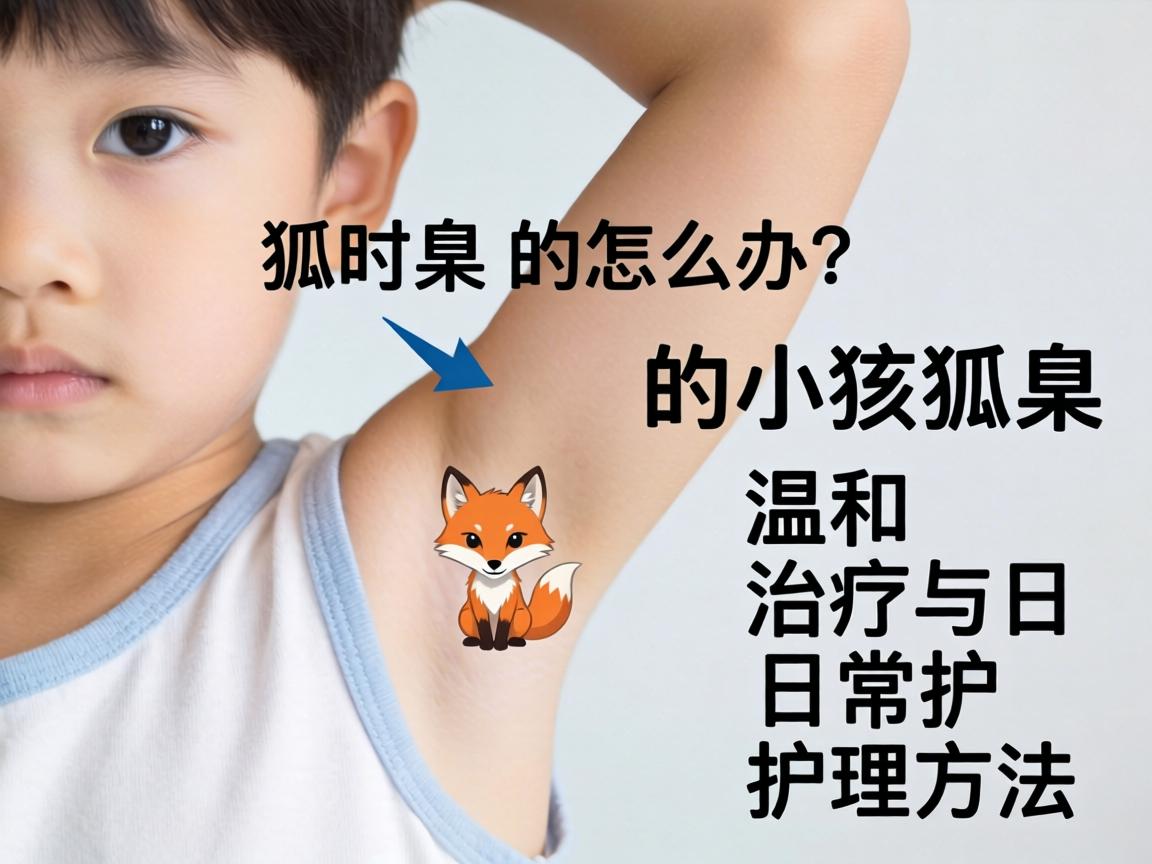 小孩狐臭怎么办？小孩狐臭的温和治疗与日常护理方法