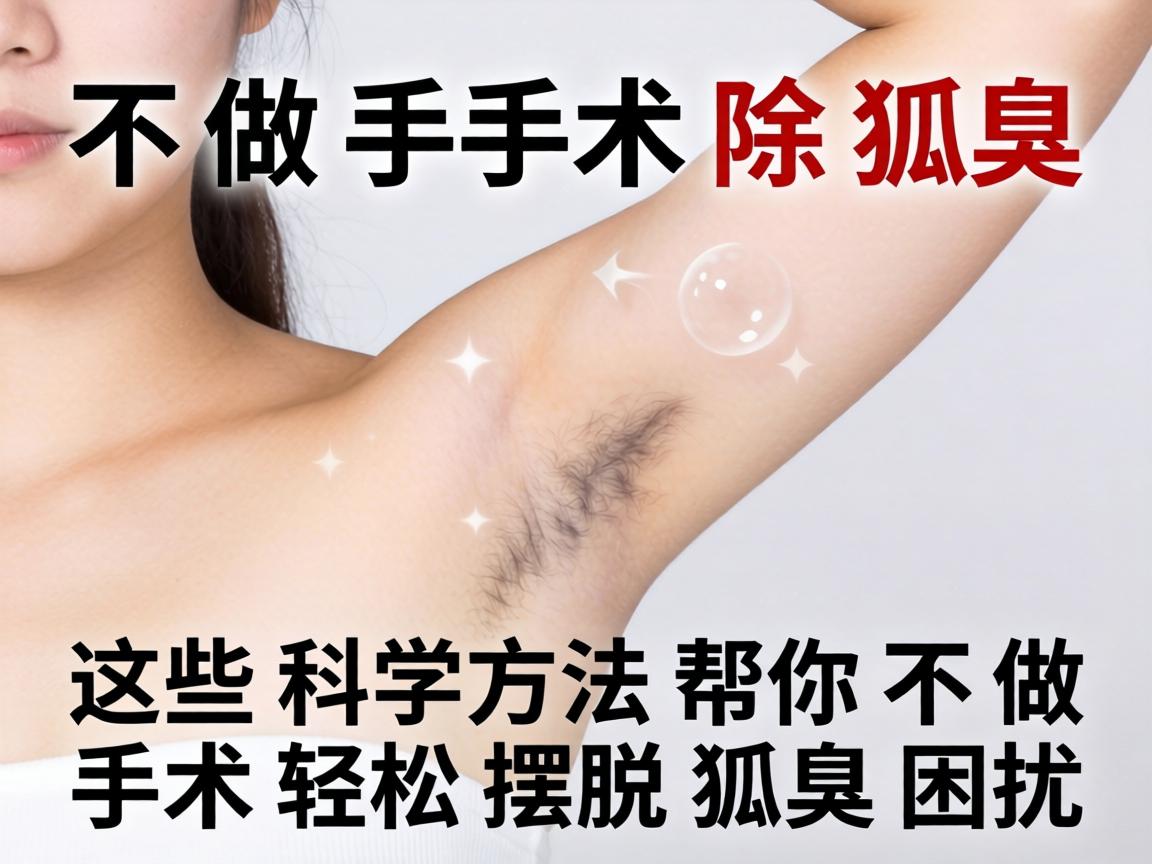 不做手术除狐臭，这些科学方法帮你不做手术轻松摆脱狐臭困扰