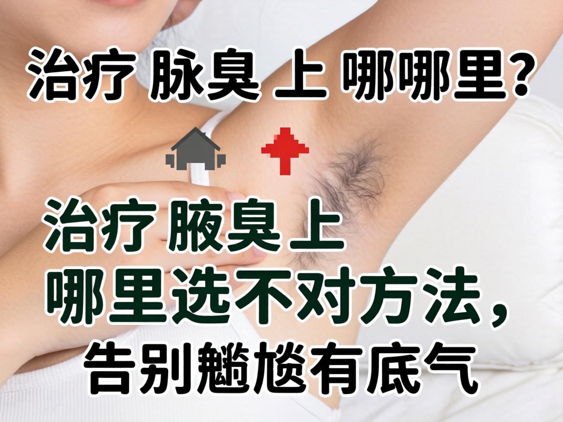 治疗腋臭上哪里？治疗腋臭上哪里选对方法，告别尴尬有底气