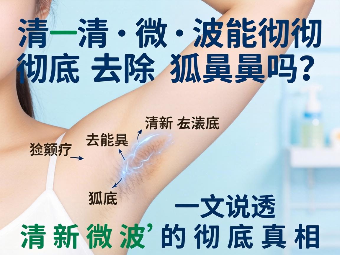 清新微波能彻底去除狐臭吗？一文说透清新微波的彻底真相