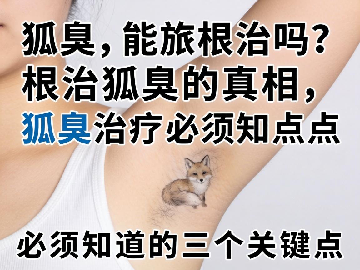 狐臭能根治吗?根治狐臭的真相,狐臭治疗必须知道的三个关键点 狐臭能根治吗?根治狐臭的真相,狐臭治疗必须知道的三个关键点