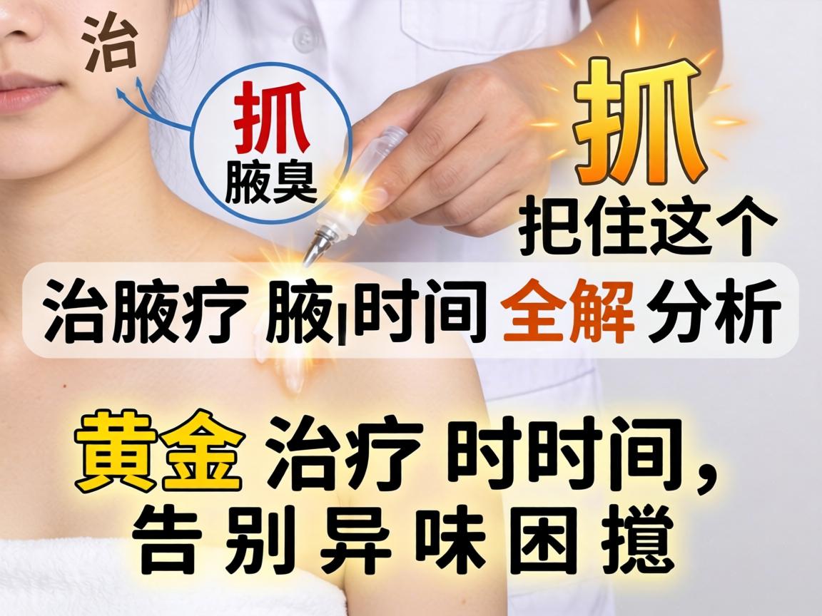 腋臭治疗时间全解析，抓住这个黄金治疗时间，告别异味困扰