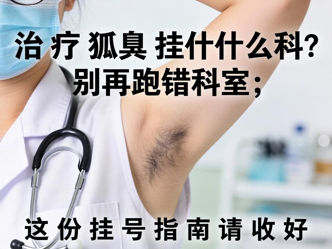 治疗狐臭挂什么科？别再跑错科室，这份挂号指南请收好