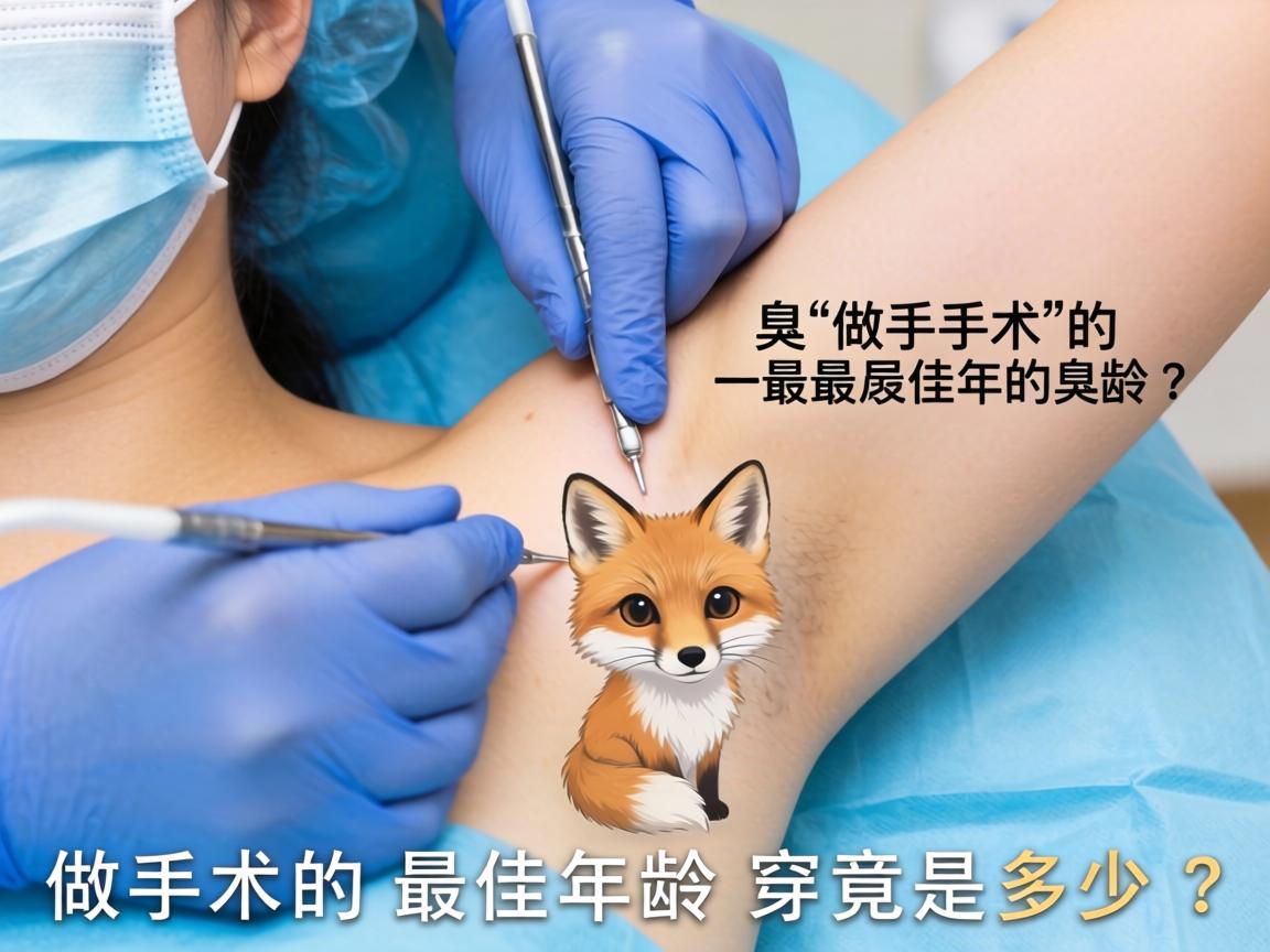 狐臭做手术的最佳年龄，做手术的最佳年龄究竟是多少？