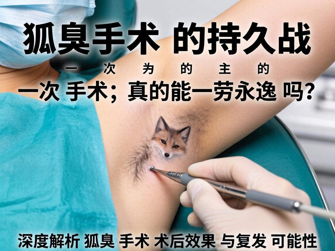 狐臭手术的持久战，一次手术，真的能一劳永逸吗？深度解析狐臭手术的术后效果与复发可能性