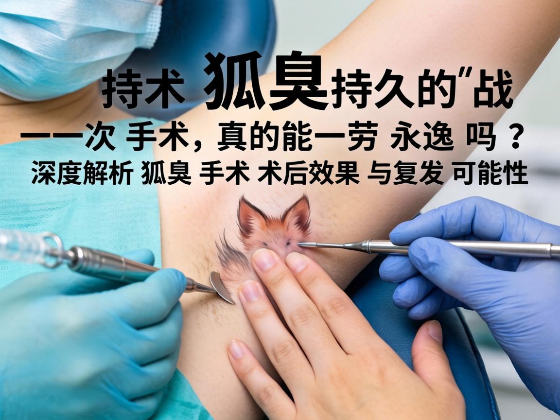 狐臭手术的持久战，一次手术，真的能一劳永逸吗？深度解析狐臭手术的术后效果与复发可能性